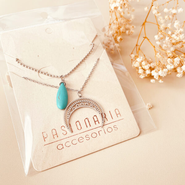 Collar Bohostyle plata