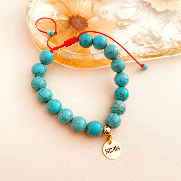 Pulsera piedra turquesa