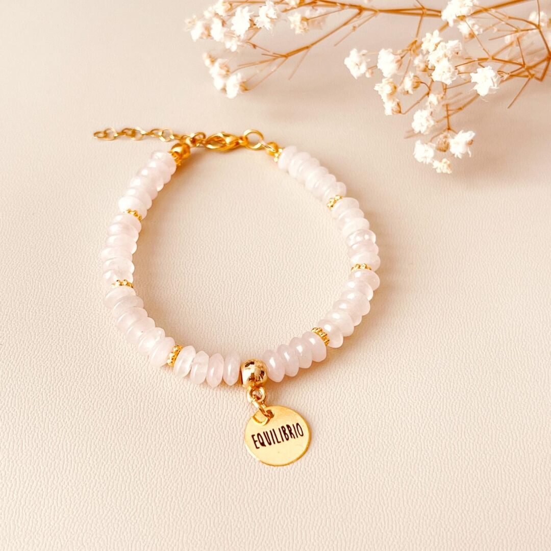 Pulsera Cuarzo Rosa
