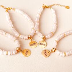 Pulsera Cuarzo Rosa