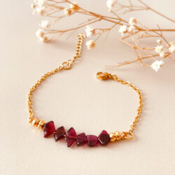 Pulsera granate