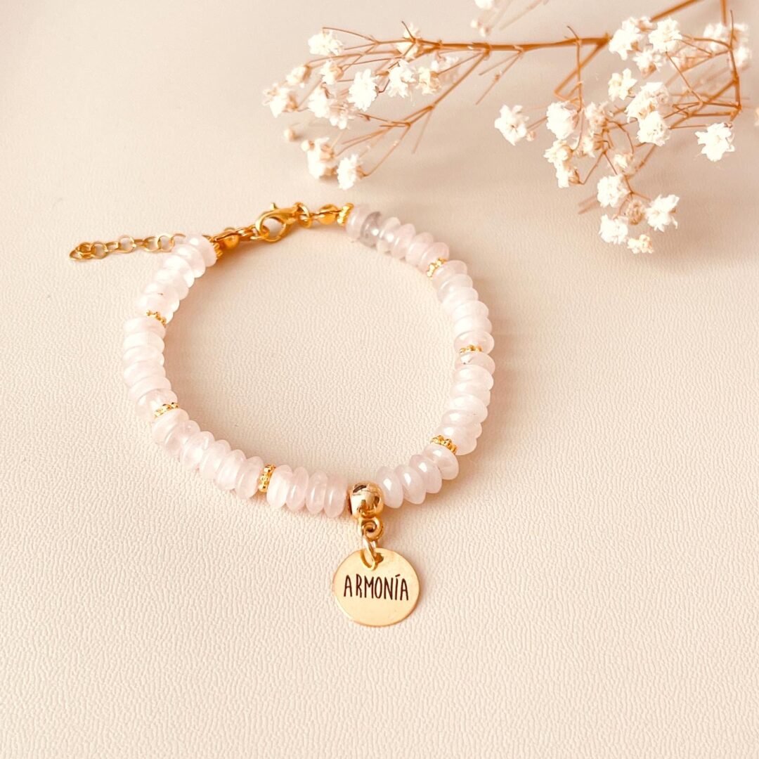 Pulsera Cuarzo Rosa