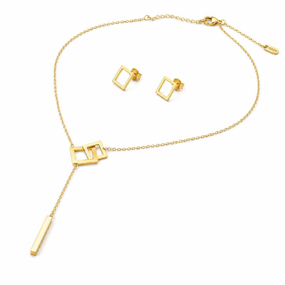 Collar acero inoxidable cubos Collar acero inoxidable cubos
