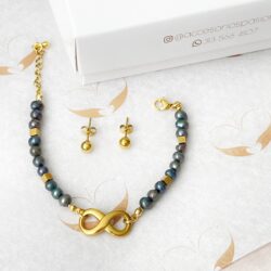 Pulsera infinito Perla