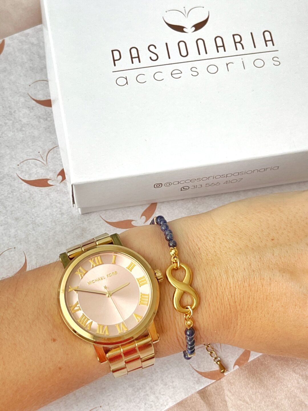 IMG_9286 Pulsera Infinito - Lluvia de plata
