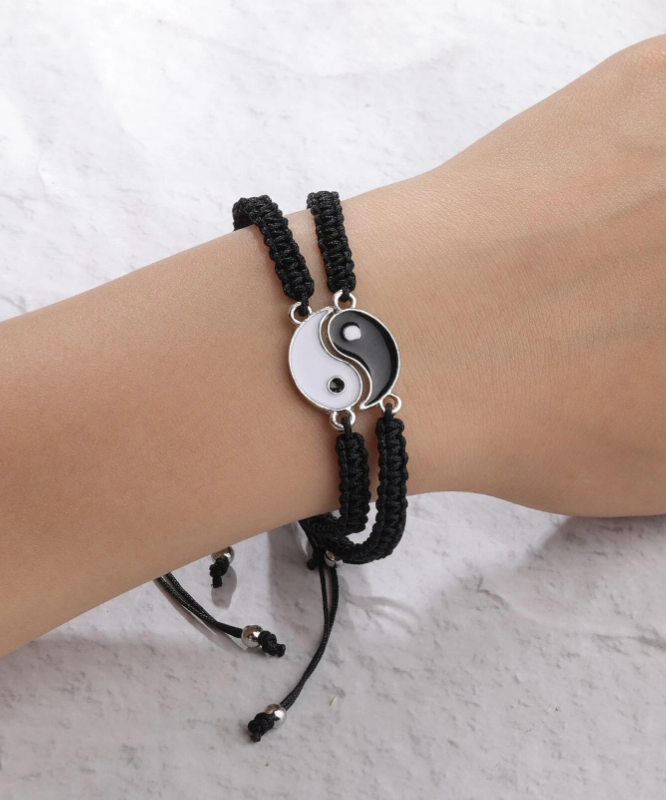 yin yang PULSERA TING YANG PARA PAREJAS