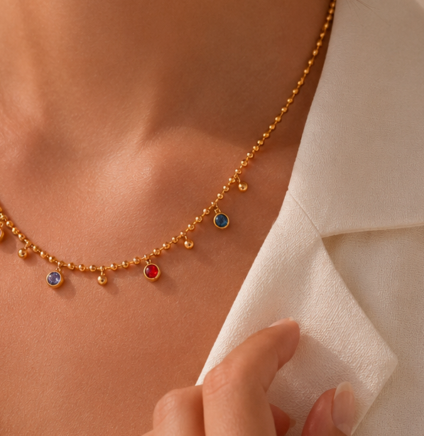 Collar colores Pasionaria Collar Proposito