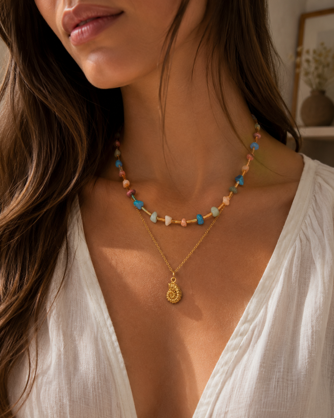Collar duo Mar-tricolor Collar duo Mar-tricolor