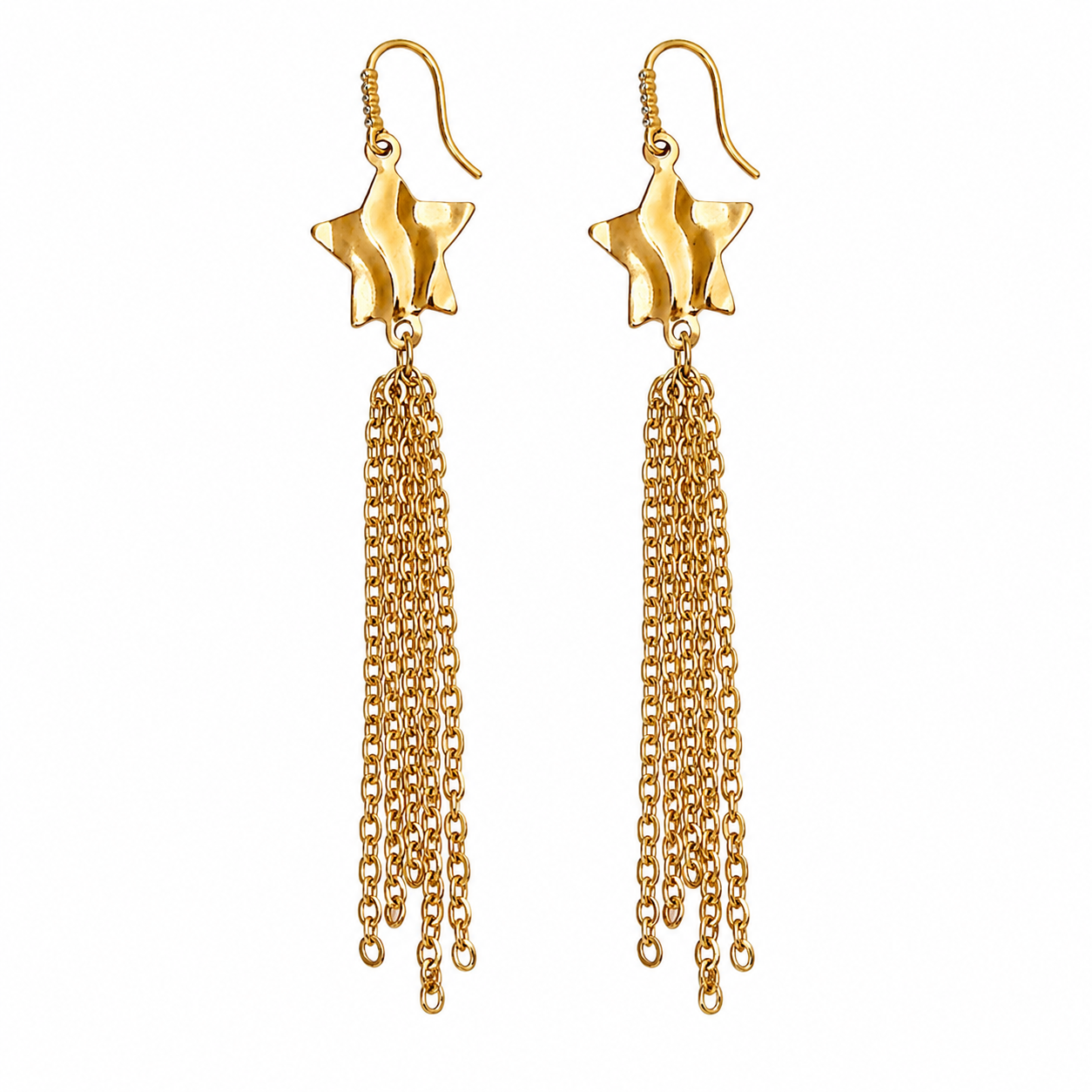 aretes fugaz en acero inoxidable aretes fugaz en acero inoxidable