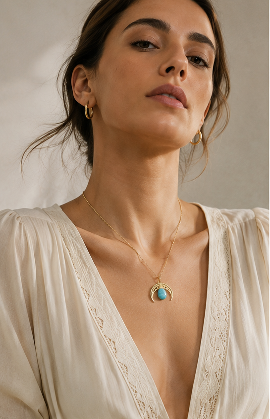 Collar Luna boho Moon
