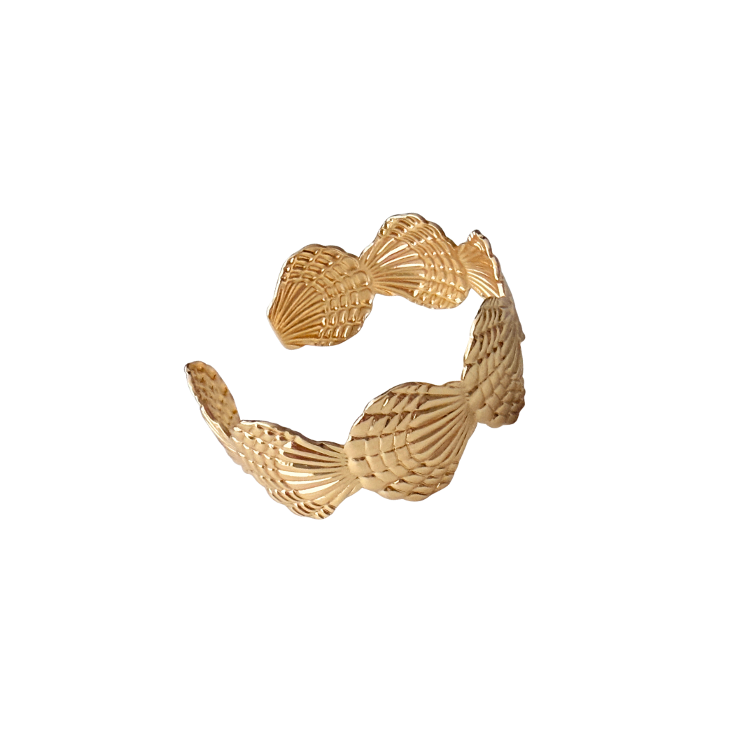 Brazalete Mar, acero inoxidable, Pasionaria accesorios Brazalete Mar, acero inoxidable, Pasionaria accesorios