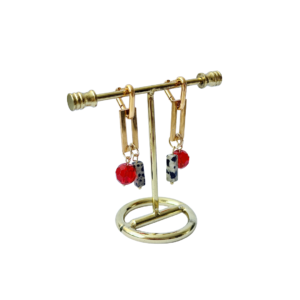 Aretes dálmata red