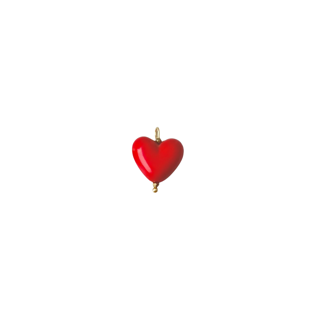 Corazón rojo Corazón rojo charm
