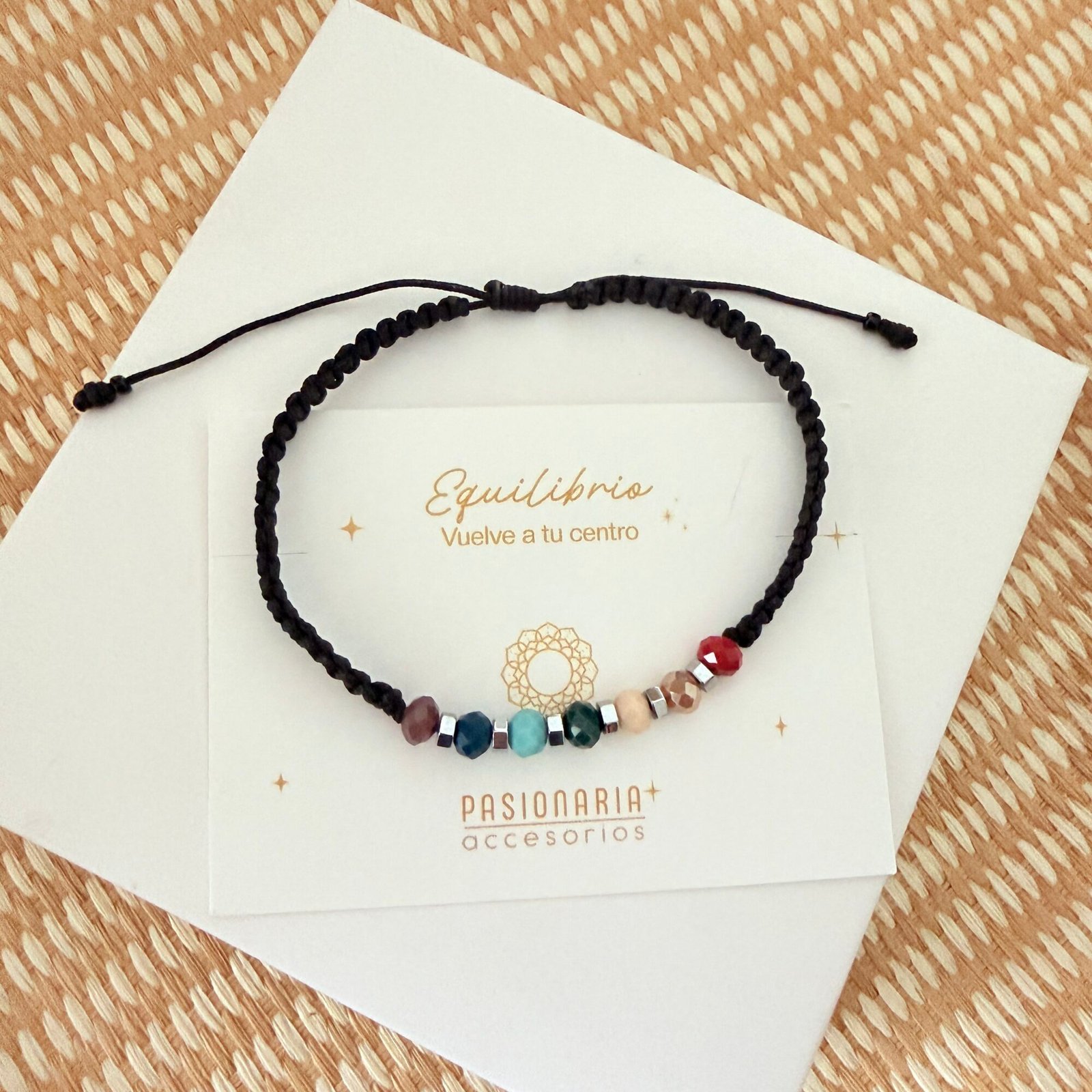 Pulsera hombre chakras