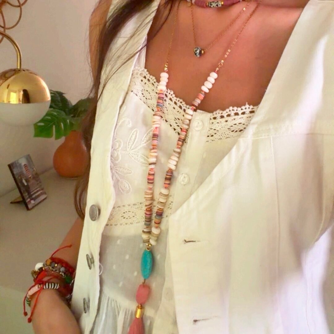 Collar largo boho