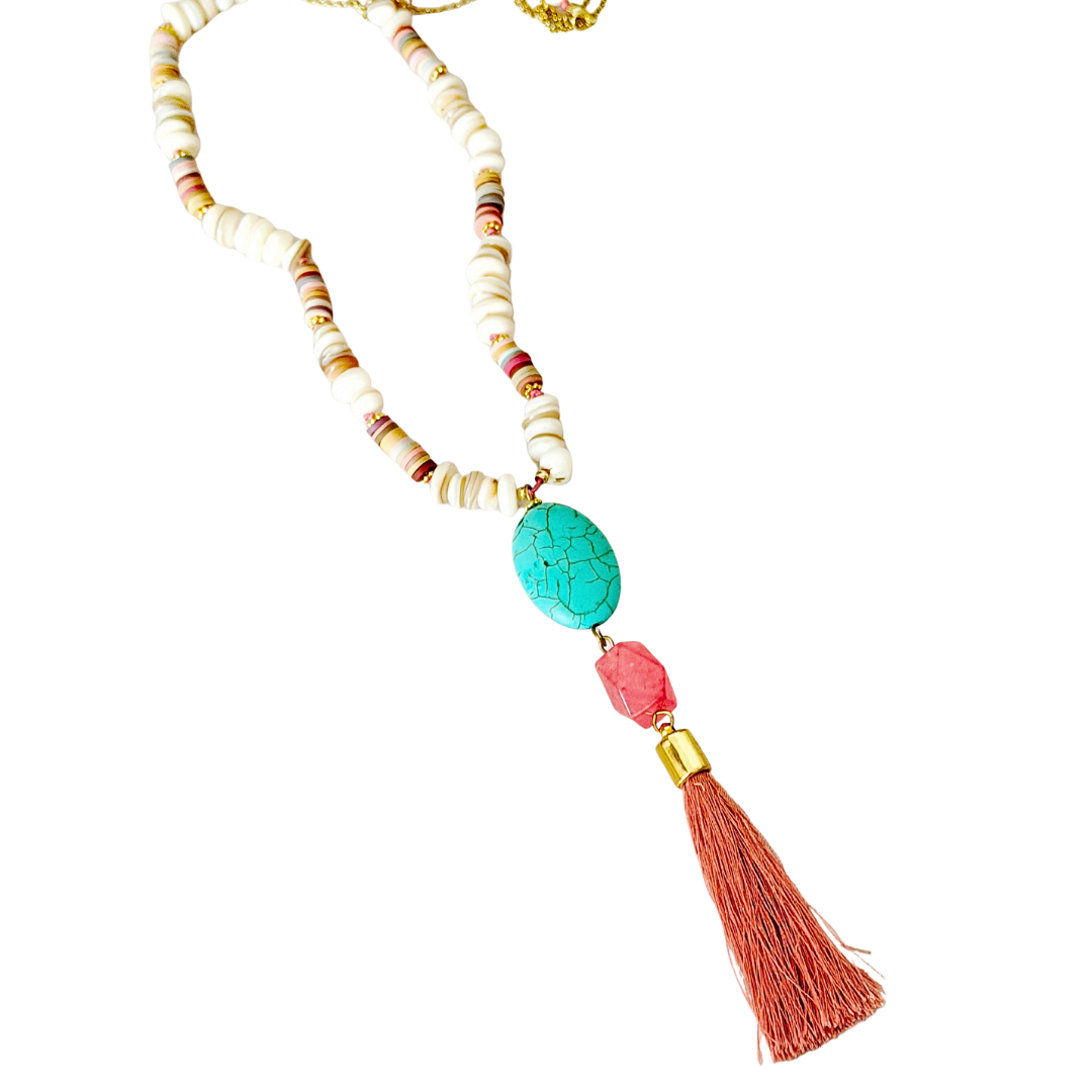 Collar boho largo