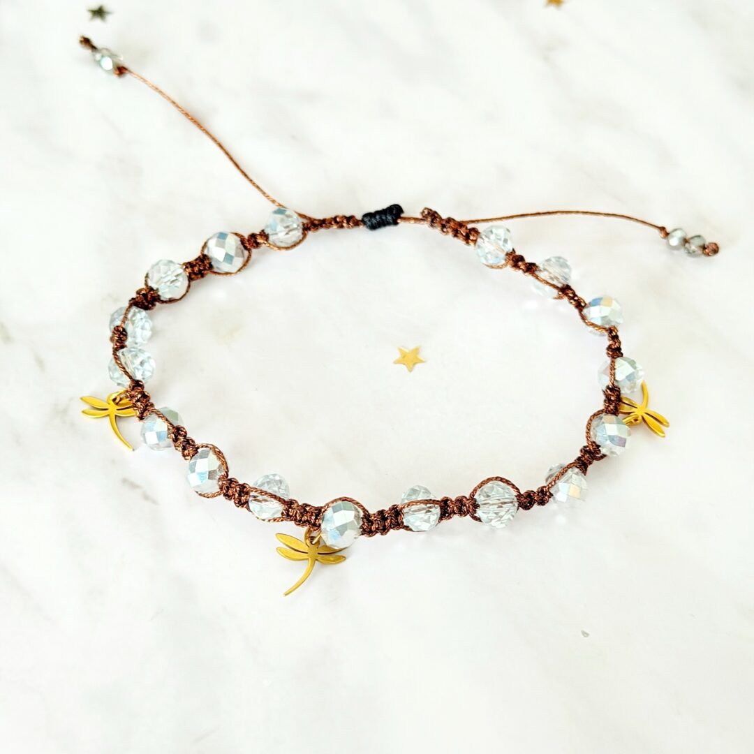 Tobillera líbelula boho